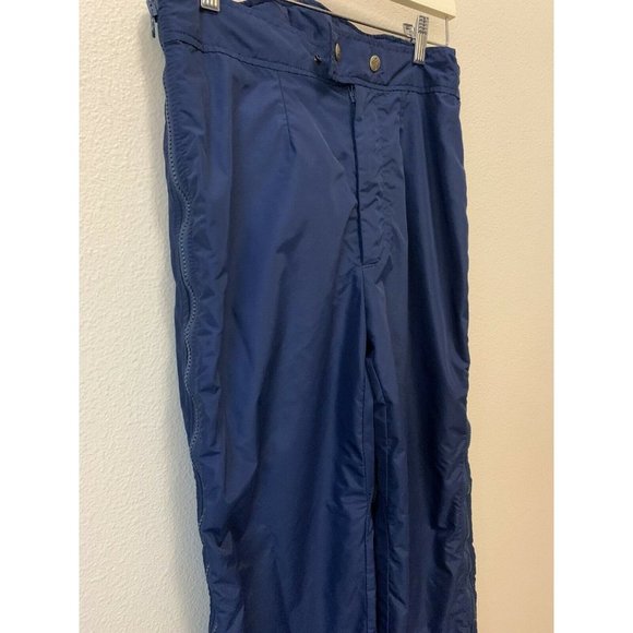 Columbia Women’s Vintage Blue Waterproof Ski Pants Size Small Side Zip E… - Picture 5 of 7